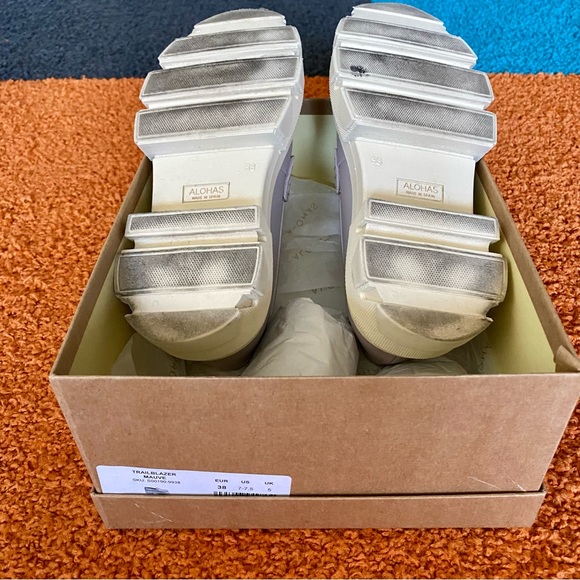 Aloha Trailblazer chunky platform loafer in lavender - Picture 4 of 4